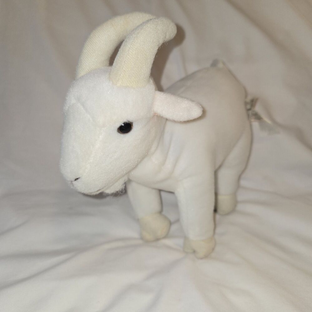 Vintage Fiesta Billy Goat Plush RAM Stuffed Animal 9 Inches Realistic Stand Up